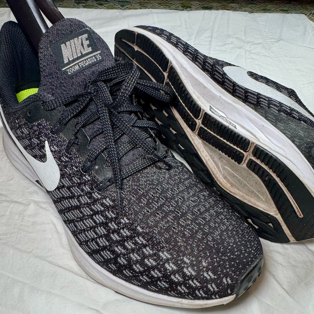 Nike Air Zoom Pegasus 35 Black Men Sz 8.5